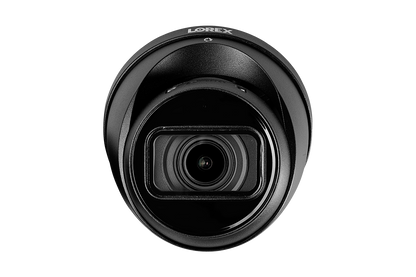 Lorex 4K (32 Camera Capable) 8TB Wired NVR System with Nocturnal 3 Smart IP Dome Cameras Featuring Motorized Varifocal Lens and 30FPS Recording