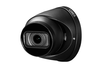 Lorex 4K (32 Camera Capable) 6TB Wired NVR System with Nocturnal 3 Smart IP Turret Cameras Featuring Motorized Varifocal Lens and 30FPS Recording
