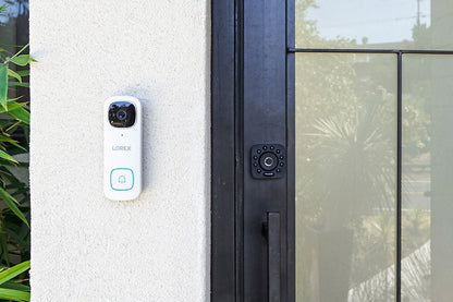 2K Wire-Free, Battery-operated Security System (2-Cameras) with 2K Wi-Fi Video Doorbell