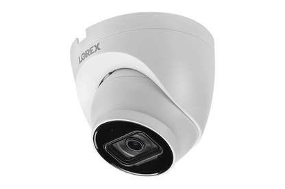 32-Channel NVR System with 4K (8MP) IP Dome Cameras with Listen-In Audio