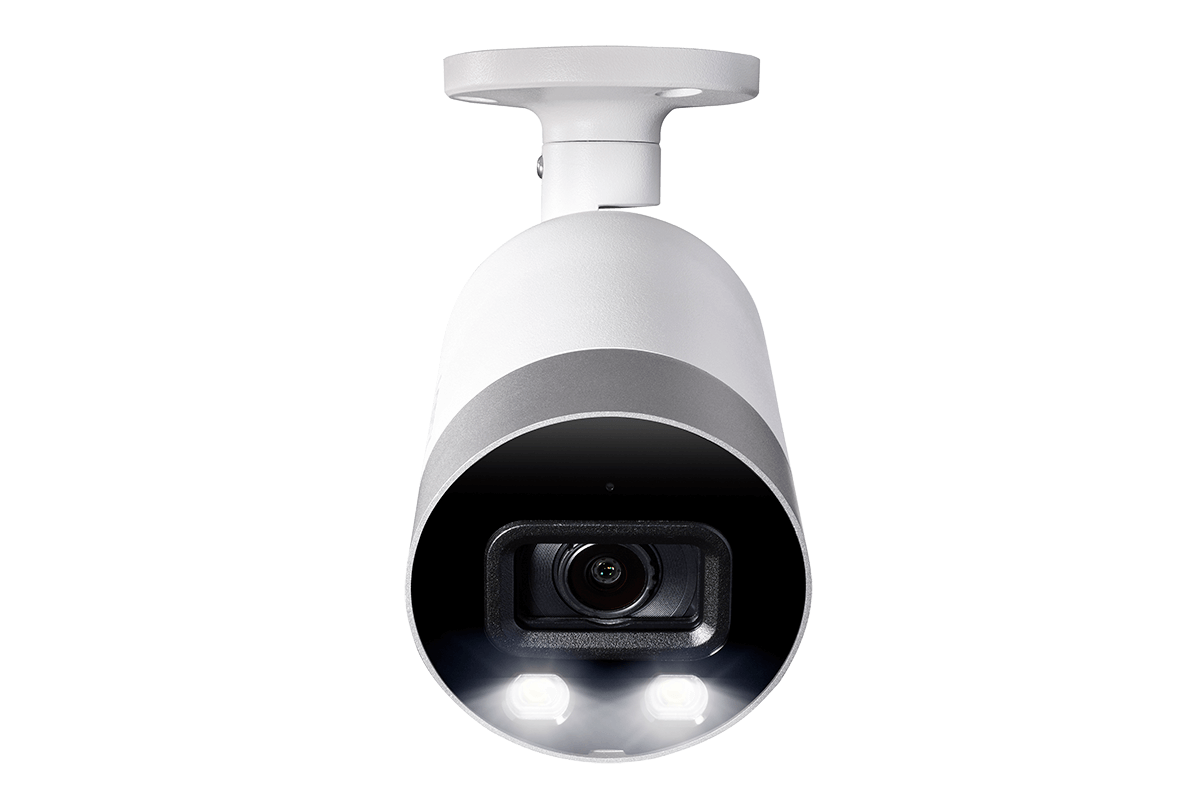 4K Ultra HD 8-Channel Fusion Series NVR System with 4 Smart Deterrence 4K (8MP) IP Cameras, 150FT Night Vision and 2TB Hard Drive