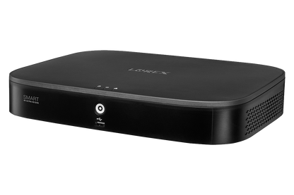 4K Ultra HD 8 Channel Digital Video Recorder with Smart Motion Detection and Smart Home Voice Control, 1TB HDD