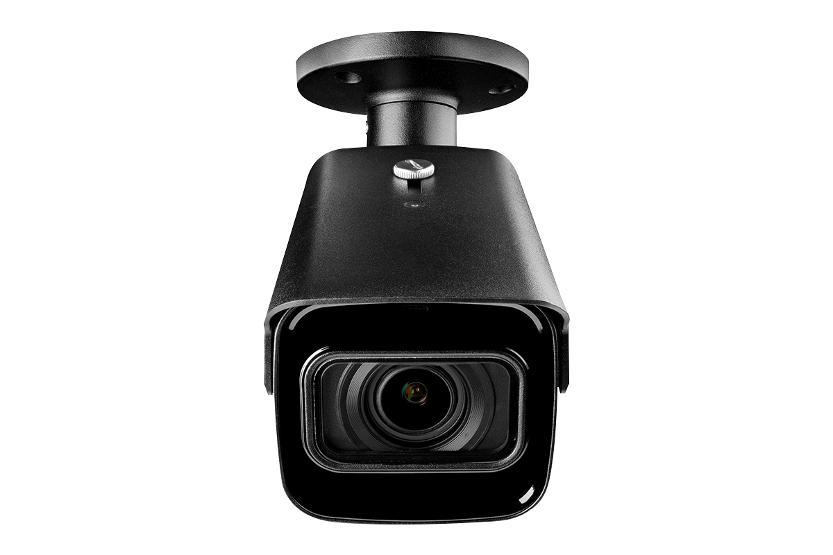 Lorex 4K (16 Camera Capable) 4TB Wired NVR System with Nocturnal 3 Smart IP Bullet Cameras with Motorized Varifocal Lens