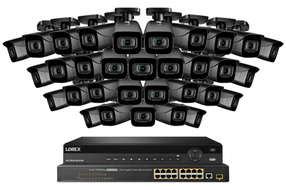32-Channel NVR System with 4K (8MP) IP Cameras