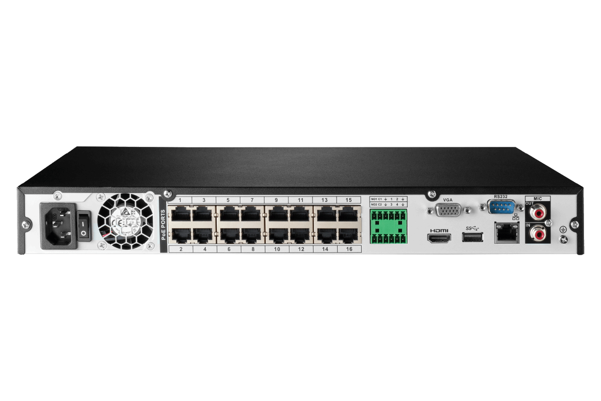 4K 16-Channel with Smart Motion Detection and Voice Control