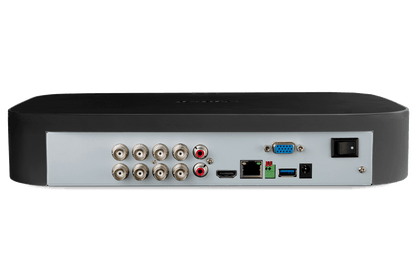 4K 8-Channel 2TB Wired NVR System with Smart Deterrence and Smart Motion Detection Cameras