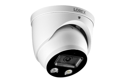 4K 8-channel 2TB Wired NVR System with Smart Deterrence Cameras