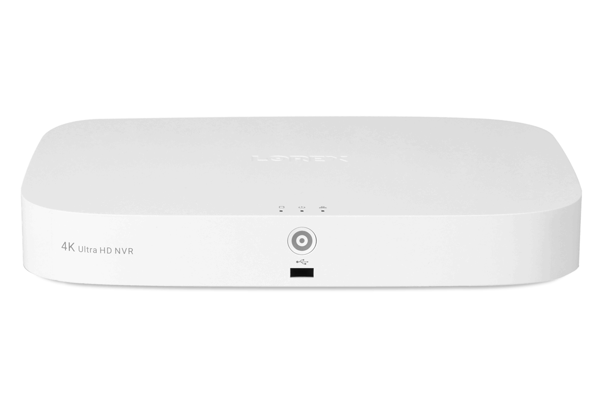 4K 8-Channel NVR with Smart Motion Detection, Voice Control and Fusion Capabilities, 2TB HDD