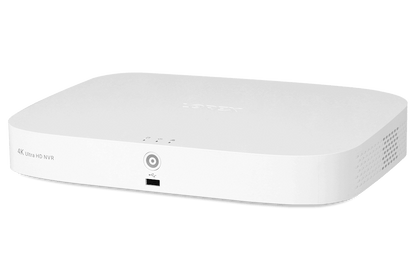 4K 8-Channel NVR with Smart Motion Detection, Voice Control and Fusion Capabilities, 2TB HDD
