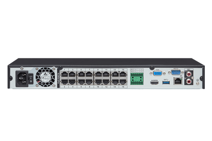 4K Ultra HD 32 Channel Security NVR, 6TB Storage, POE, Records 4K (4 x 1080p) at 30FPS with Audio Recording