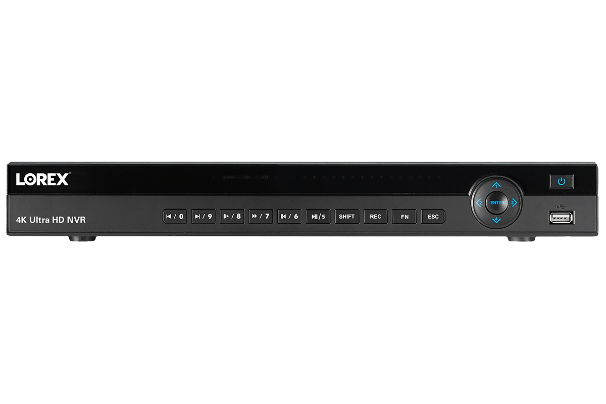 4K Ultra HD 32 Channel Security NVR, 6TB Storage, POE, Records 4K (4 x 1080p) at 30FPS with Audio Recording