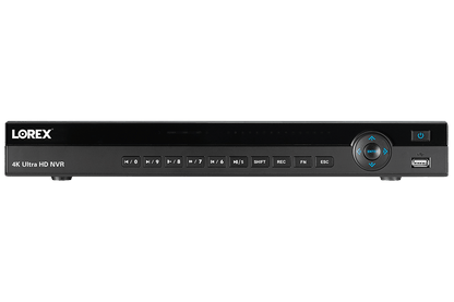 4K Ultra HD 32 Channel Security NVR, 6TB Storage, POE, Records 4K (4 x 1080p) at 30FPS with Audio Recording