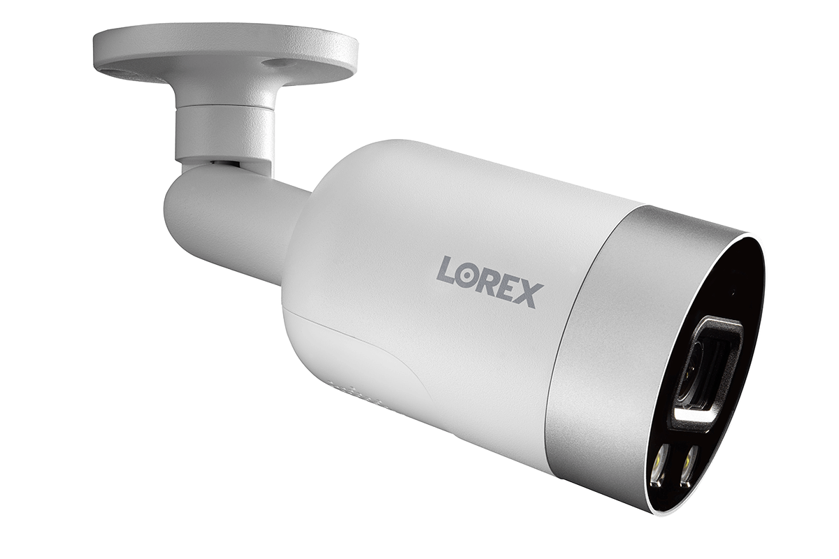 4K Ultra HD 8-Channel IP Security System with 4 Smart Deterrence 4K (8MP) Cameras, Smart Motion Detection and Smart Home Voice Control