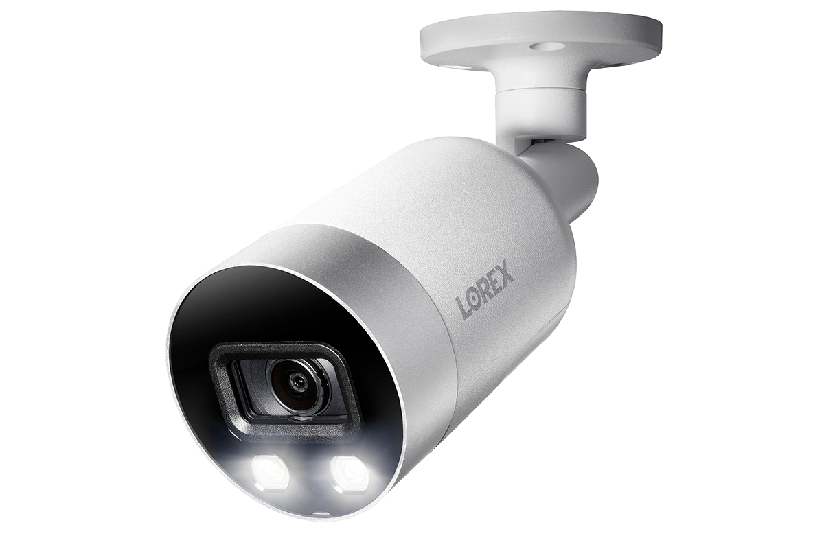 4K Ultra HD 8-Channel IP Security System with 8 Smart Deterrence 4K (8MP) Cameras, Smart Motion Detection and Smart Home Voice Control