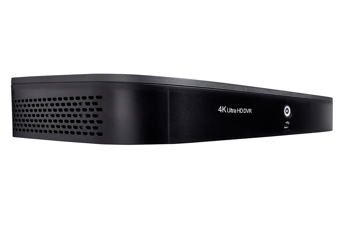 4K Ultra HD 8 Channel Security DVR with Advanced Motion Detection Technology and Smart Home Voice Control, 2TB Hard Drive