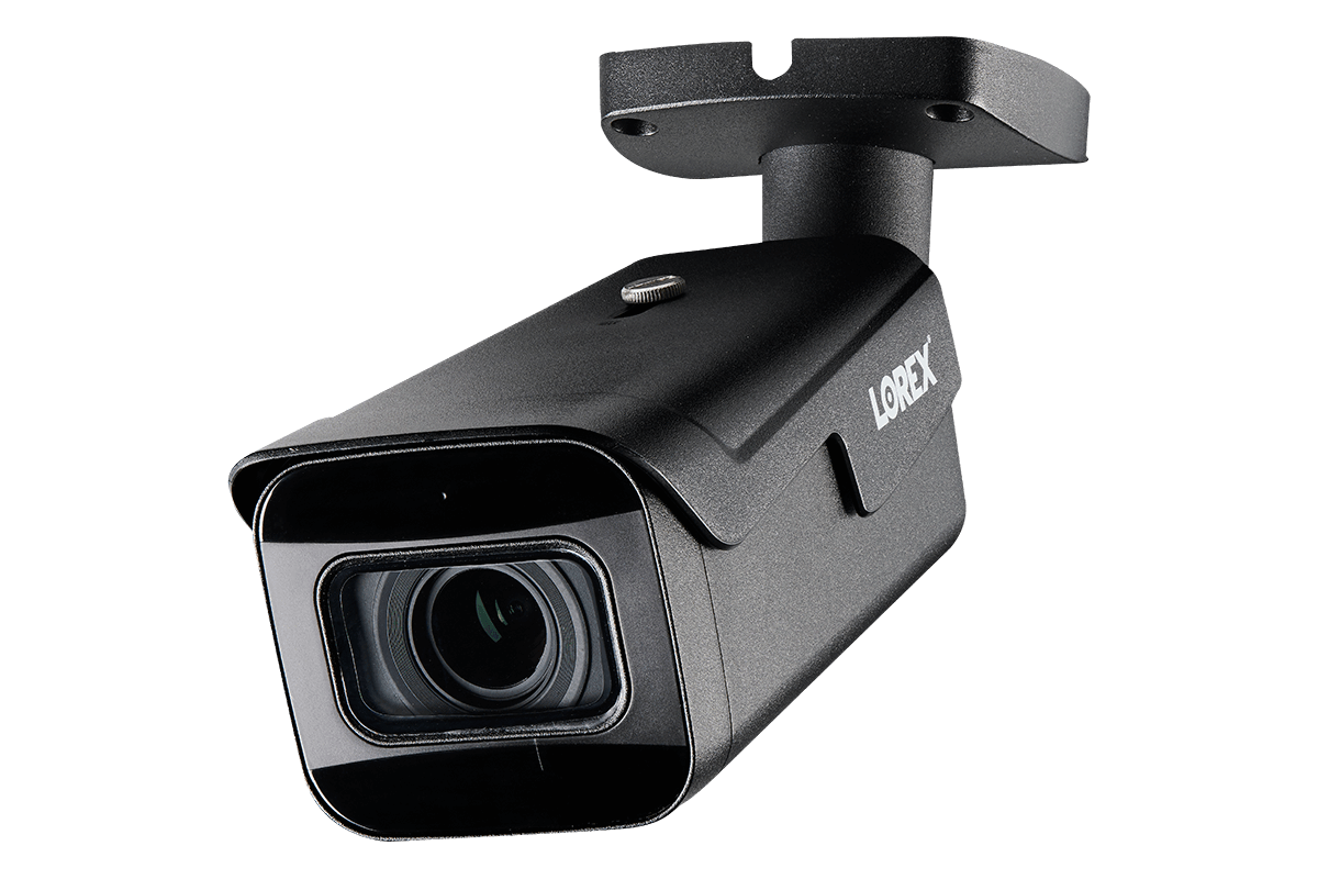 4K Ultra HD Resolution 8MP Motorized Varifocal Outdoor 4x Optical Zoom IP Camera with Real-Time 30FPS Recording and 2-Way Audio