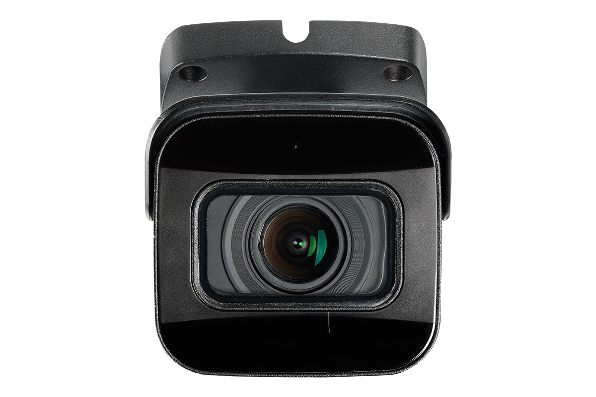 4K Ultra HD Resolution 8MP Motorized Varifocal Outdoor 4x Optical Zoom IP Camera with Real-Time 30FPS Recording and 2-Way Audio (2-pack)