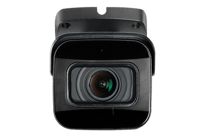 4K Ultra HD Resolution 8MP Motorized Varifocal Outdoor 4x Optical Zoom IP Camera with Real-Time 30FPS Recording and 2-Way Audio