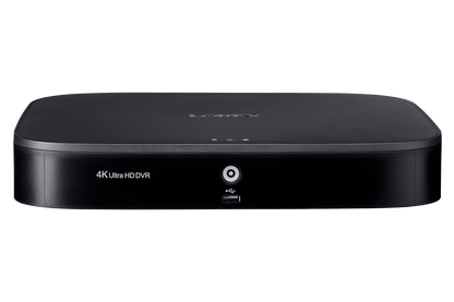 4K Ultra HD Security System with 4K (8MP) Active Deterrence Cameras featuring Advanced Person/Vehicle Detection