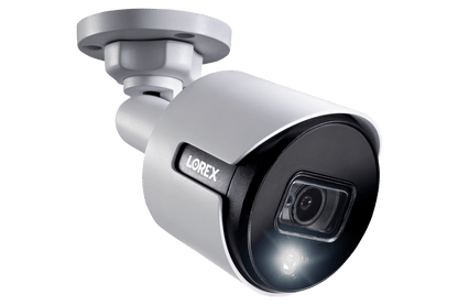 4K Ultra HD Security System with 8-Channel DVR and Four 4K (8MP) Active Deterrence Cameras featuring Smart Motion Detection and Smart Home Voice Control