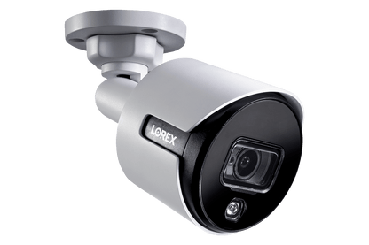 4K Ultra HD Security System with 8-Channel DVR and Four 4K (8MP) Active Deterrence Cameras featuring Smart Motion Detection and Smart Home Voice Control