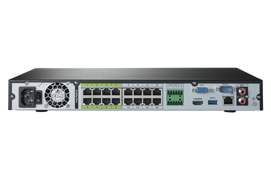 32-Channel NVR System with 4K (8MP) IP Cameras