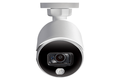 4K Ultra HD Security System with Four 4K (8MP) Active Deterrence Cameras featuring Smart Motion Detection and Smart Home Voice Control