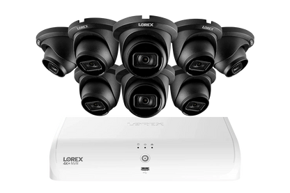 Lorex Fusion Series 4K+ 16 Channel (8 Wired + 8 Fusion Wi-Fi) 2TB Wired System with A14 Wired 4K IP Dome Cameras