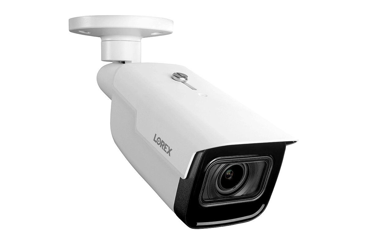 Lorex 4K (16 Camera Capable) 6TB Wired NVR System with Nocturnal 3 Smart IP Bullet Cameras with Motorized Varifocal Lens