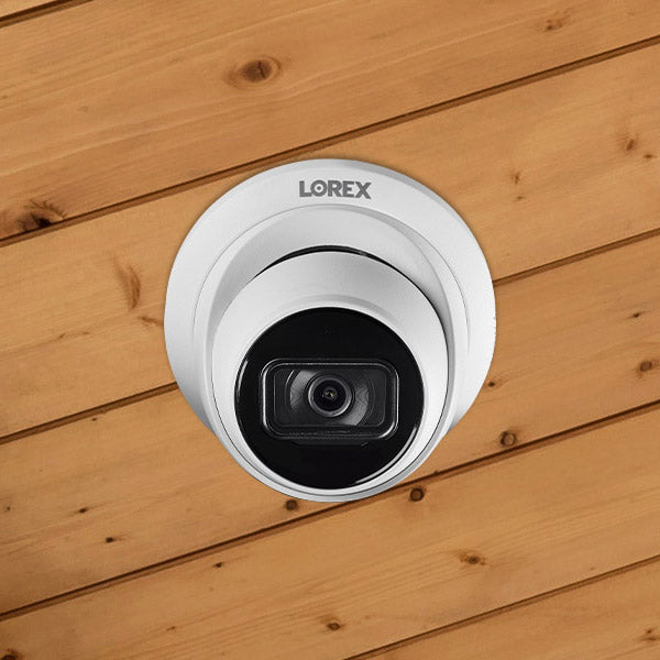 Lorex 4K Fusion 2TB Wired NVR System with 4K IP Turret Cameras