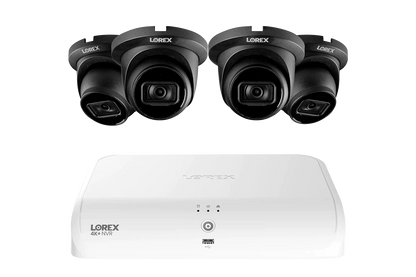Lorex Fusion Series 4K+ 16 Channel (8 Wired + 8 Fusion Wi-Fi) 2TB Wired System with A14 Wired 4K IP Dome Cameras