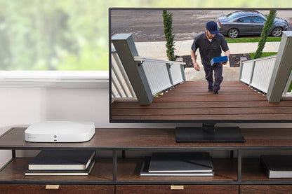 8-Channel Fusion NVR System with 4K (8MP) IP Dome Cameras with Listen-In Audio