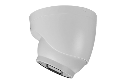 8-Channel Fusion NVR System with 4K (8MP) IP Dome Cameras with Listen-In Audio