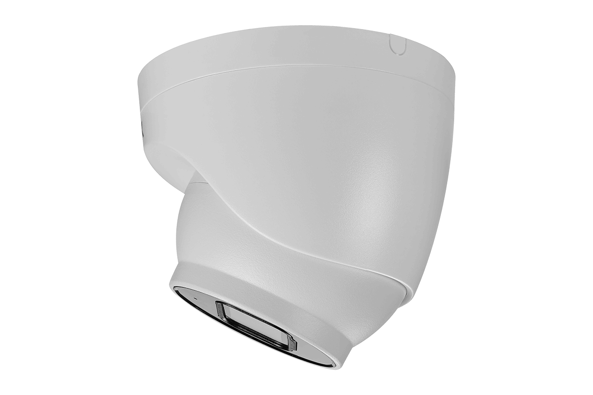 8-Channel Fusion NVR System with 4K (8MP) IP Dome Cameras with Listen-In Audio