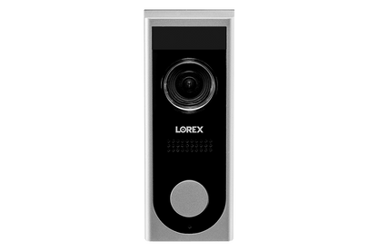 8-Channel NVR Fusion System with Four 4K (8MP) IP Cameras and a Wi-Fi Video Doorbell