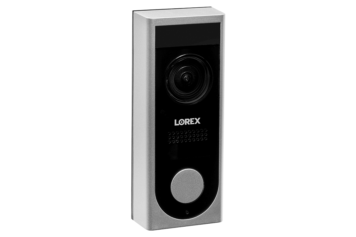 8-Channel NVR Fusion System with Four 4K (8MP) IP Cameras and a Wi-Fi Video Doorbell