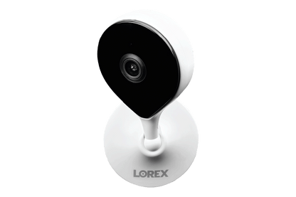 8-Channel NVR Fusion System with Four Smart Deterrence IP Dome Security Cameras and Two Indoor Wi-Fi Cameras