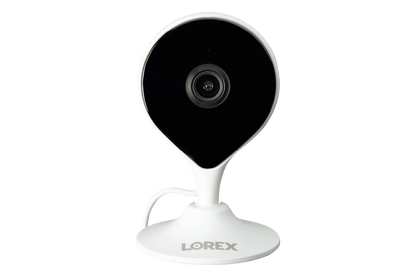 8-Channel NVR Fusion System with Six 4K Smart Deterrence IP Dome Security Cameras, Wi-Fi Floodlight and Indoor Camera