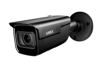 Lorex 4K (32 Camera Capable) 6TB Wired NVR System with Nocturnal 3 Smart IP Bullet Cameras Featuring Motorized Varifocal Lens and 30FPS Recording