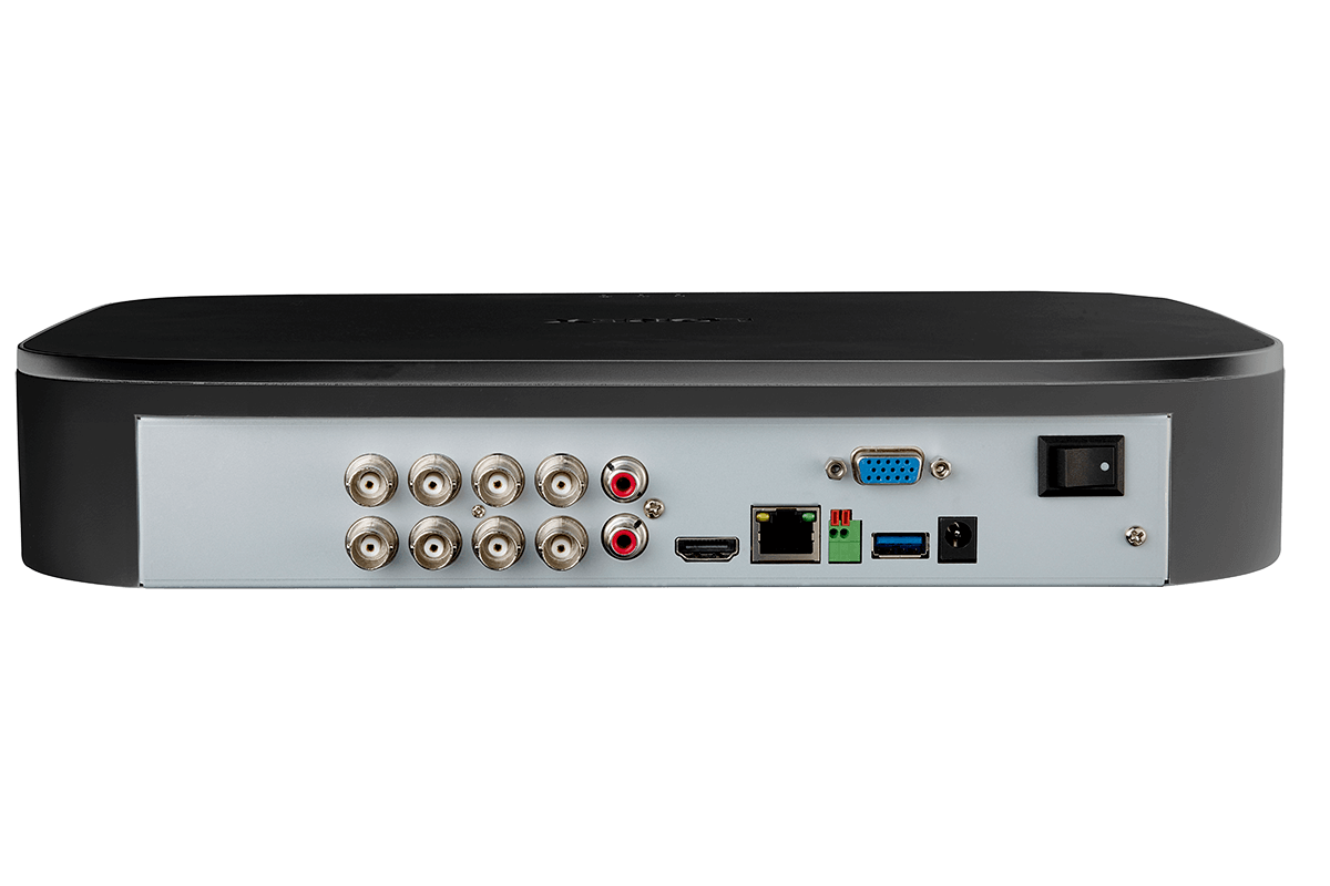 1080p HD Analog Security DVR with Advanced Motion Detection Technology and Smart Home Voice Control