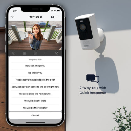 Lorex 4K Spotlight Battery Wi-Fi Security Camera