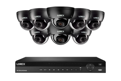 Lorex Elite Series 4K 16 Camera Capable 6TB Wired NVR System with 4MP (2K) A4 IP Dome Cameras