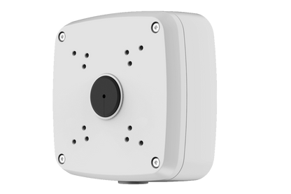 Outdoor Square Junction Box for 4 Screw Base Cameras (Metal)