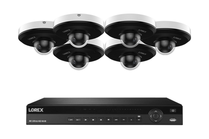 Lorex Elite Series 4K 16 Channel 4TB Wired System with P2 Wired 2K IP Mini PTZ Cameras
