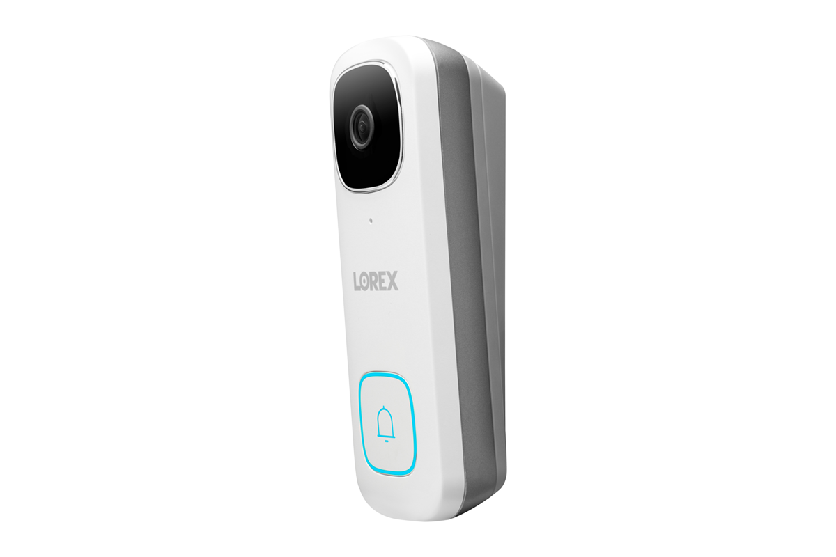 Lorex 2K Wi-Fi Video Doorbell (Wired, 32GB)