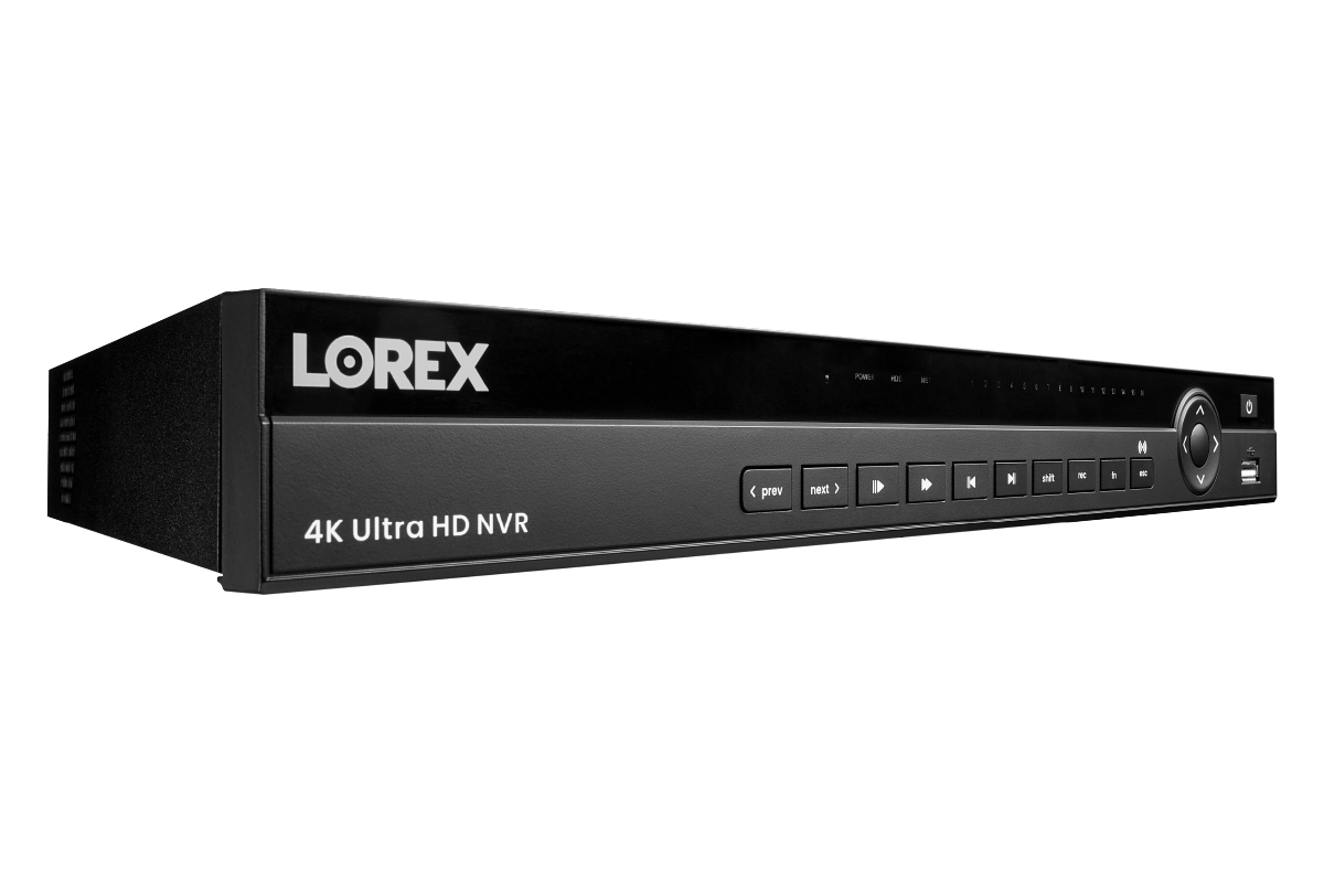 4K Ultra HD 16-Channel Security NVR with Lorex Cloud Connectivity and 4TB Hard Drive