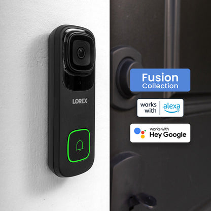 Lorex 4K Wi-Fi Video Doorbell (Wired, 32GB)