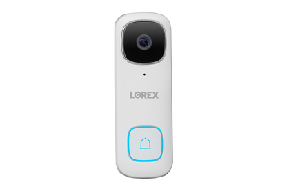 Lorex 2K Wi-Fi Video Doorbell (Wired, 32GB)