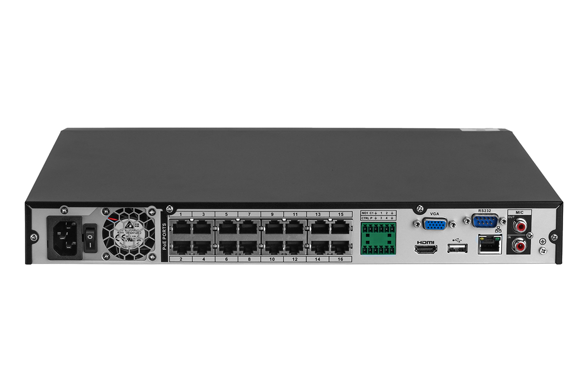 Lorex Fusion Series 4K 16 Camera Capable (Wired or Fusion Wi-Fi) 6TB Wired NVR System with H20 IP Dual Lens Cameras