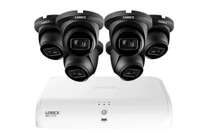 Lorex Fusion Series 4K+ 16 Channel (8 Wired + 8 Fusion Wi-Fi) 2TB Wired System with A14 Wired 4K IP Dome Cameras